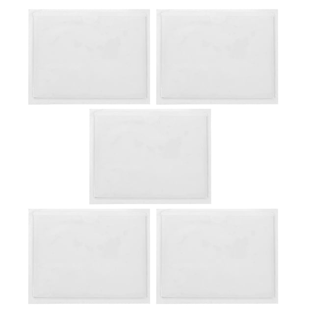 MERRYHAPY 5Ud Fundas Transparentes Autoadhesivas Para Tarjetas Con Fácil Aplicación Y