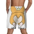 thumbnail image 4 of Haiem Prince Corgi Dog Mens Swim Trunks with Compression Liner 2 in 1 Swimming Shorts Stretch Swimwear Quick Dry,Board Shorts-X-Large, 4 of 9