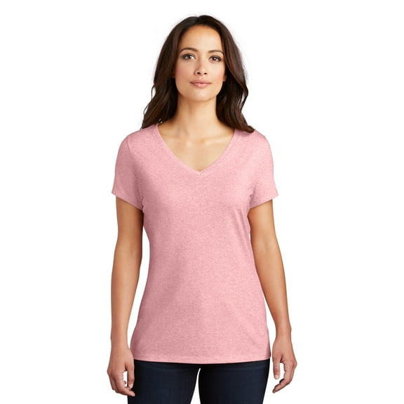 District ® Women's Perfect Tri ® V-Neck Tee. DM1350L