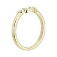thumbnail image 2 of 0.25 Ct Brilliant Marquise Cut Natural Diamond Elegant Wedding Eternity Band for her Solid 14K Yellow Gold Size 6, 2 of 7
