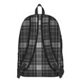 thumbnail image 3 of Black and White Checkered Pattern Backpack for School, Cute School Bag with Adjustable Shoulder Straps and Padded Back, 15.7"x11.8"x5.5", 3 of 5
