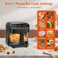 thumbnail image 5 of WAA 8-in-1 High Borosilicate Glass Air Fryer 4.5QT,PFSA-Free,Visible Window,Dishwasher-Safe, 5 of 7