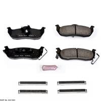 Power Stop Rear Z23 Evolution Carbon-Fiber Ceramic Brake Pads Z23-1041