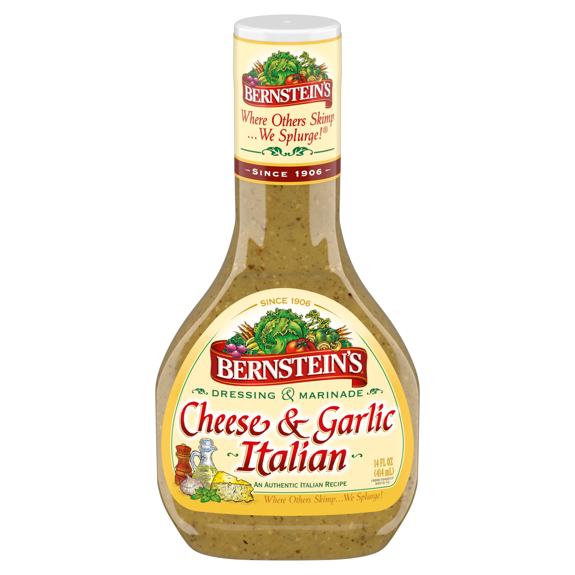 Bernsteins Cheese & Garlic Italian Dressing 14 oz