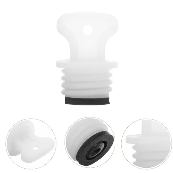 BESTONZON Leakproof Rubber Cap Hot Water Bottle Lid Replacement Multi Rubber Leakproof Seal for Daily Use 1Pcs