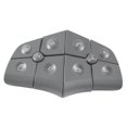 thumbnail image 1 of Botón de volante gris de 5 teclas Botón de interruptor multifunción Botón de interruptor para ML BR Gris, Gris, 1 of 5