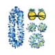thumbnail image 4 of Conjunto De 2 Collares Hawaianos Para Disfraz De Playa Para Mujer, Vestido Elegante, Decoración, Diadema Azul, 4 of 8