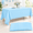 Light Blue-54x108 IN-16, variant on Maroon 54x108 IN 16 Pack Disposable Plastic Rectangle Tablecloth