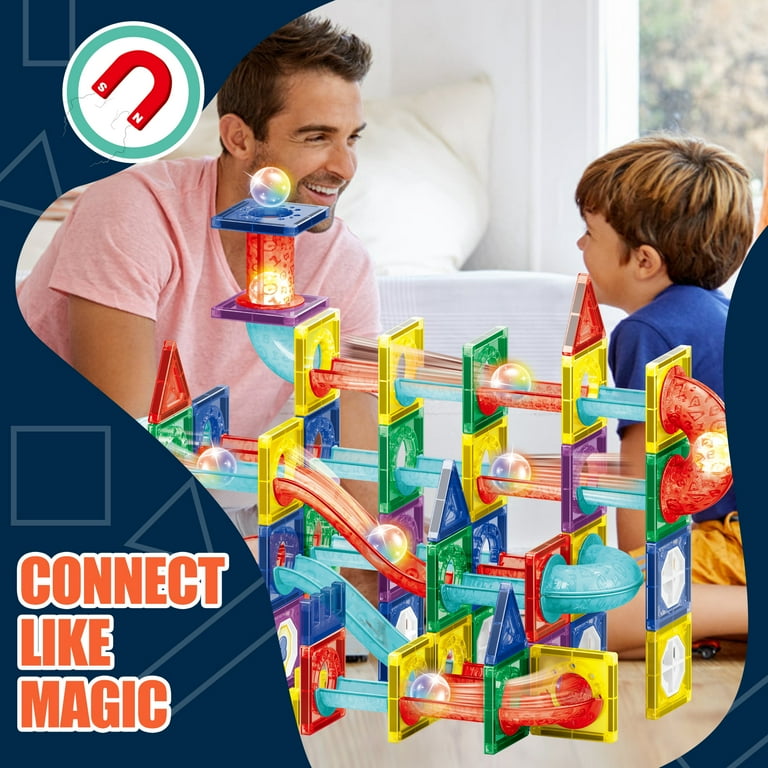 Light up magnetic blocks sale