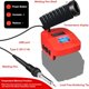 thumbnail image 3 of Estación de Soldador Compatible con Batería Milwaukee M18 18V, Kit de Soldador Inalámbrico con Pantalla LCD, USB y Type-C, Soldadura a Batería para Bricolaje, Reparación de Electrodomésticos (Solo, 3 of 7