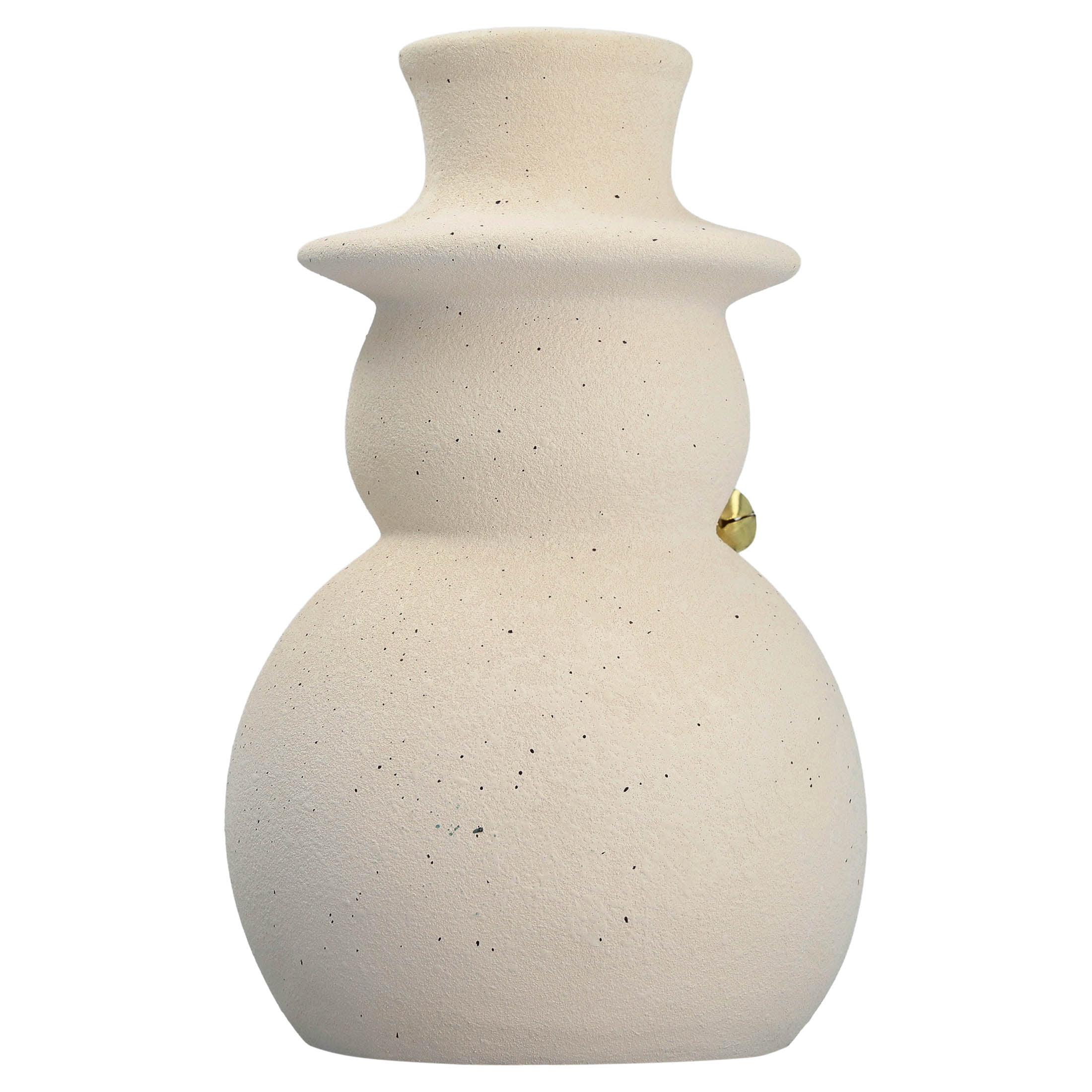 Medium Light-Up Snowman Christmas Decoration, White, 8.5", by Holiday Time