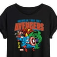 thumbnail image 3 of Marvel The Avengers - American Tour - Women's Oversized Graphic T-Shirt, 3 of 5
