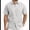 White, variant on Victory Outfitters Men's Short Sleeve Button Up Guayabera Shirt - White - S