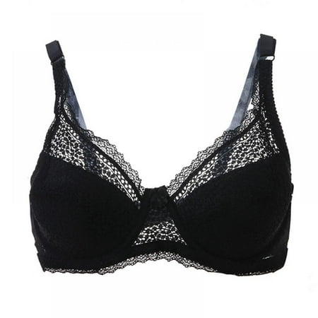 

Women Sexy Lace 3/4 Cup Underwire Push-Up Bras C Cup