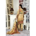 thumbnail image 5 of Pakistani Linen Salwar Kameez Indian Dresses for Women Ready to Wear 3 Pieces (Large, Beige), 5 of 6