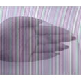 thumbnail image 3 of oneOone Viscose Chiffon Fabric Multicolor Stripe Printed Craft Fabric BTY 42 Inch Wide, 3 of 3
