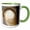 Green/White, variant on 3drose, Mississippi, Jackson. Old Capitol Museum - Us25 Wbi0066 - Walter Bibikow, 11oz Mug