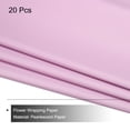 thumbnail image 3 of Papel Nacarado Unique Bargains Envoltura 22,8x22,8 Pulgadas Impermeable Púrpura Paquete de 20, 3 of 6