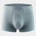 thumbnail image 2 of Men Solid Underwear Briefs Breath Middle Waist Underwear Shorts Panties Lingerie, 2 of 8