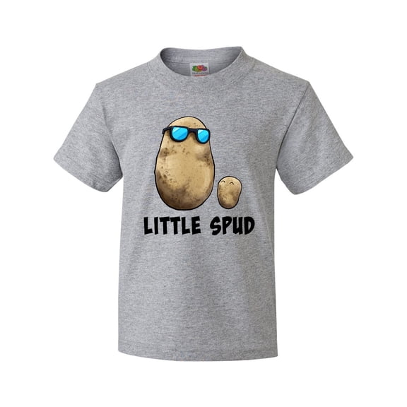 Inktastic Little Spud Potato Father and Child Youth T-Shirt