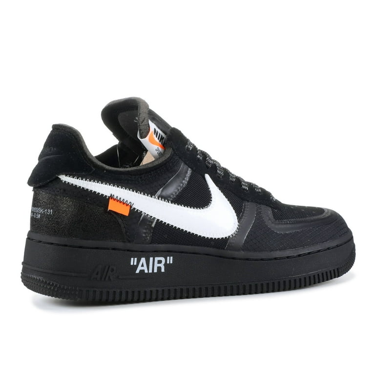 air force 1 off white black