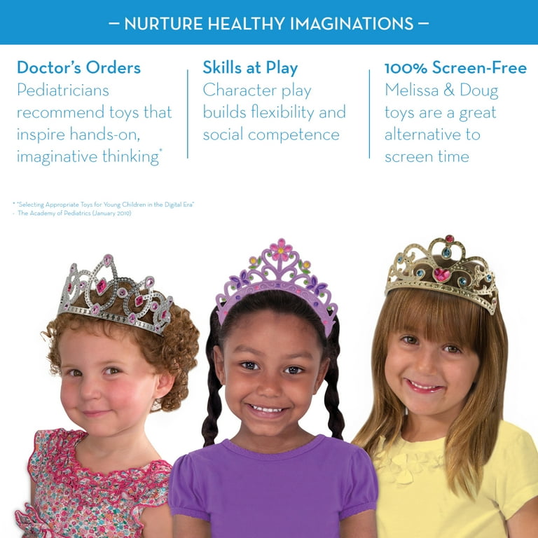 Melissa and doug crowns and gowns outlet