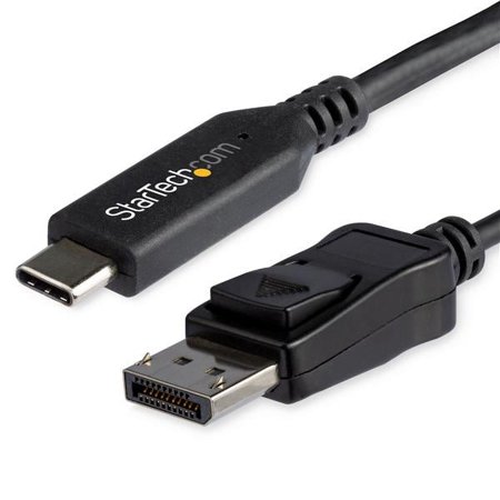 UPC: 0065030880350 | Startech.com 6ft/1.8m Usb C To Displayport 1.4 Cable 4k/5k/8k Usb Type-c To Dp 1.4 Alt Mode Video Adapter Converter Hbr3/hdr/dsc 8k 60hz Dp 1.4 Monitor Cable For Usb-c And Thunderbolt 3 8k Usb-c