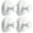 White, variant on Reusable Heavy Duty Suction Cup Hooks for Kitchen/Bathroom/Shower - Wet-Proof Hooks for Towels, Robes, Loofah&Wreaths/No Drill Mounting on Glass, Tile, Metal