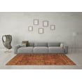 thumbnail image 3 of Ahgly Company Indoor Rectangle Abstract Brown Modern Area Rugs, 5' x 7', 3 of 4
