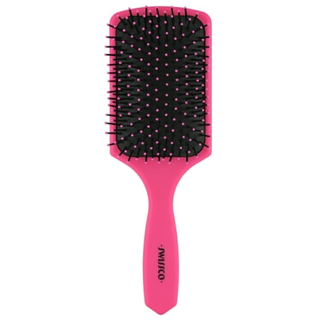 Swissco Soft Touch Paddle Shower Brush, Hot Pink