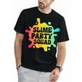 thumbnail image 1 of Slime Party Squad - Camiseta divertida de cumpleaños para niños y niñas, 1 of 7