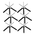 thumbnail image 1 of FOMIYES 50Ud Rivets De Aluminio Negro Redonda Para Fijaciones Duraderas Y Trabajos, 1 of 8