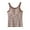 Coffee, variant on Summer Women Tank Tops Crew Neck Sleeveless Striped Basic Pullover Blouse Camisole With Built In Bras Casual Slim Loungewear Going Out Tops For Women