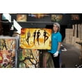 thumbnail image 4 of Startonight Canvas Wall Art Women Silhouettes Yellow Decor Painting, Framed 24" x 36"&nbsp;, 4 of 6