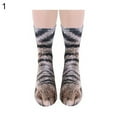 thumbnail image 2 of Yesbay Adult Children Socks,3D Simulation Animal Paw Hoof Socks Cat, 2 of 6
