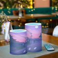 thumbnail image 3 of Yayeee Flameless Candles with Remote Flickering Battery Operated Multi Color Changing, White Cat Walking, 3 of 7