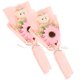 thumbnail image 1 of IDEANATEGRATE 2Ud Bouquet De Osito Rosa Y Flores Artificiales Para Interior, 1 of 6
