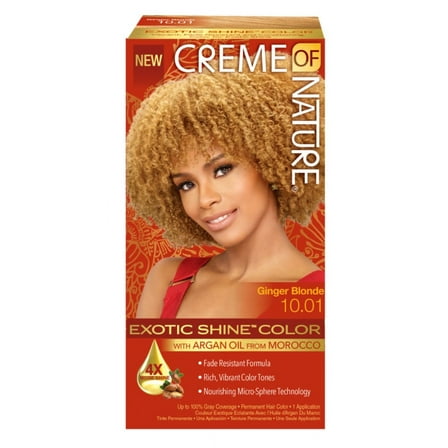 Creme Of Nature Color #10.01 Ginger Blonde Exotic Shine (Pack of 3)