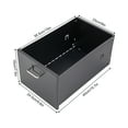 thumbnail image 3 of Vertical File Cabinet 3-Drawer Lockable Black Cold-Rolled Steel 18.3in Tall, 3 of 18