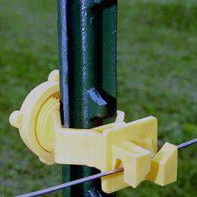 Zareba Yellow Screw-on T-Post Insulator