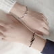 thumbnail image 3 of Pulsera de pareja de 8 caracteres para hombres y mujeres, un par de amor ilimitado, pulsera de pareja con anillo Mobius de cuerda tejida a mano creativa, 3 of 5