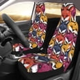 thumbnail image 3 of Haiem Fox Face Printed Car Seat Covers Set of 2, Universal Fit Car Seat Covers,Protective Seat Covers,Comfortable Car Seat Covers, Easy Installation Seat Covers, Vehicle Seat Covers, 3 of 9