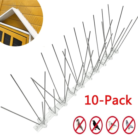 Bird Spikes 250 CM Bird Spikes Deterrent Fence Spikes For Deterrent Animal Pigeons And Other Small Birds