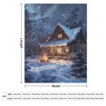 thumbnail image 2 of Christmas Snowmen Blanket for Bed Throw Blanket for Women, Men And Kids Super Soft Plush Blanket Throw, Print Blanket, Blanket for Kids, 2 of 8