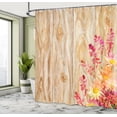 thumbnail image 5 of Ambesonne Flowers Shower Curtain, Spring Florals Daisies, 69"Wx75"L, Multicolor, 5 of 5