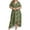 Yellow, variant on 2026 Womens Clothing under $5 asdoklhq Womens Plus Size Dresses, Women Plus Size Maxi Dresses Printing V-Neck Summer Casual Flowy Long Dress