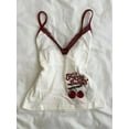 thumbnail image 2 of Y2k Crop Tops Vintage Clothes Aesthetic Print Basic Vest Summer Harajuku Sleeveless Slim 2000s Streetwear Goth Cami Emo Girl, 2 of 16