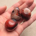 thumbnail image 4 of Agate Naturelle de Sardonyx Guérison Méditation Chakra Équilibrage 2 Pcs, 4 of 5