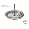 thumbnail image 3 of Cafetera Prensa Francesa 800 ml Hudson  French Press Coffee Maker Rose Gold  Vidrio Térmico Acero Inoxidable Fácil de Preparar Café Molido Color Cobre, 3 of 11