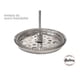 thumbnail image 3 of Cafetera Prensa Francesa 800 ml Hudson  French Press Coffee Maker Rose Gold  Vidrio Térmico Acero Inoxidable Fácil de Preparar Café Molido Color Cobre, 3 of 11